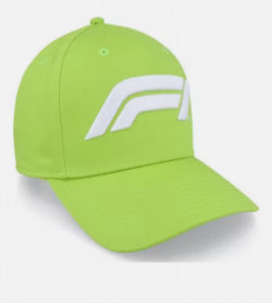 F1 large logo lime green